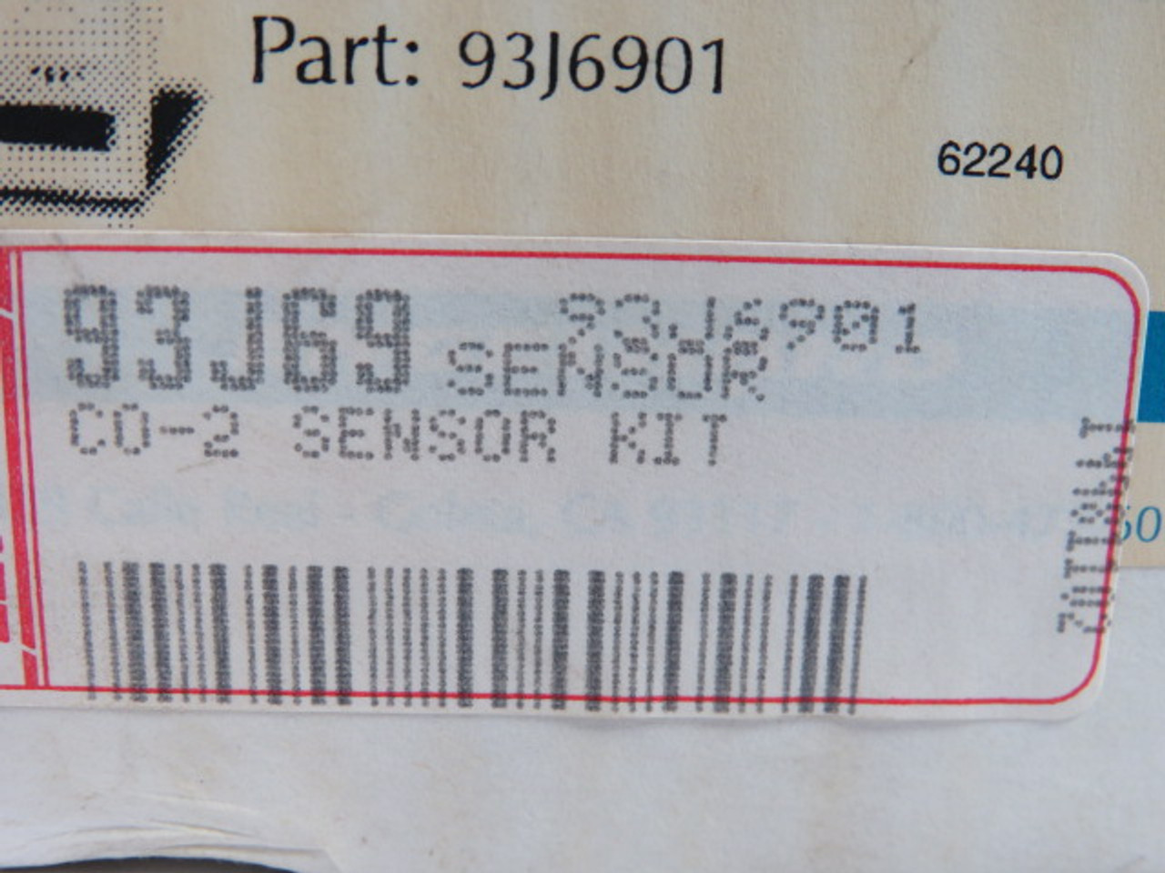 Engelhard 93J6901 CO-2 Vent Controller Sensor ! NEW !