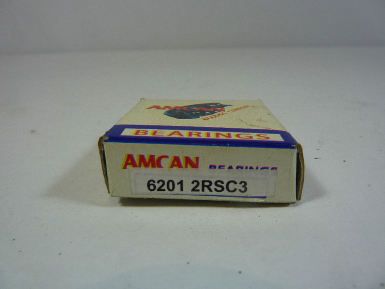 Amcan 6201-2RS.C3 Steel Cage Bearing ! NEW !