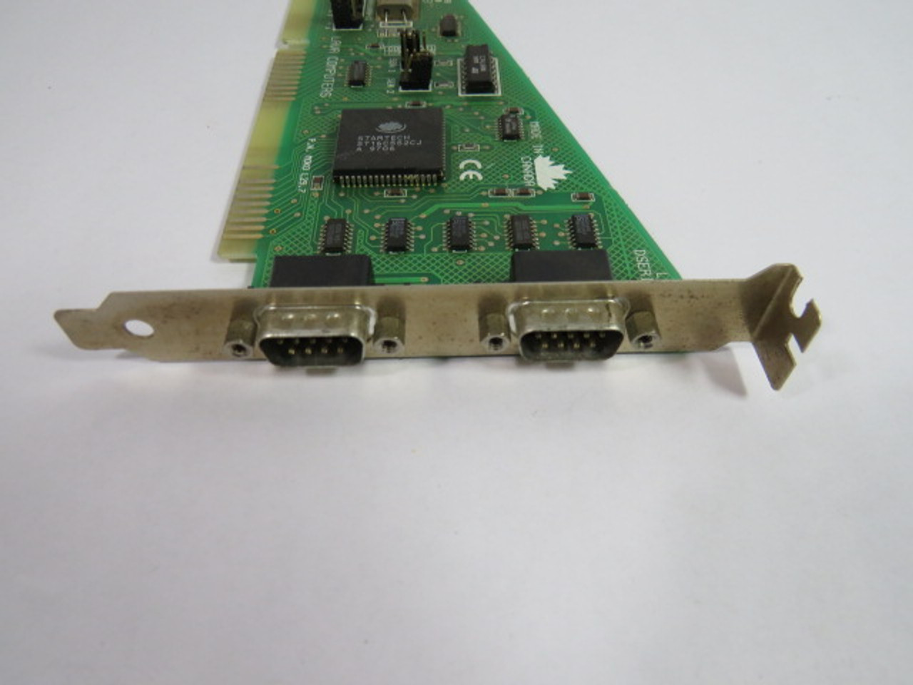 Lava Computers MOKO L29.7 D-Serial Card w/ 2 BD9 PCI Ports USED