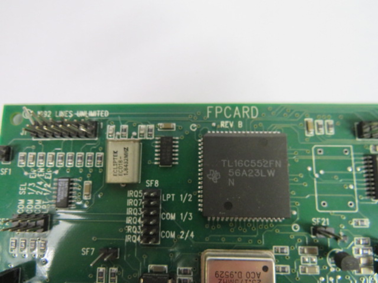 Computer Dynamics FPCARD PC Board USED