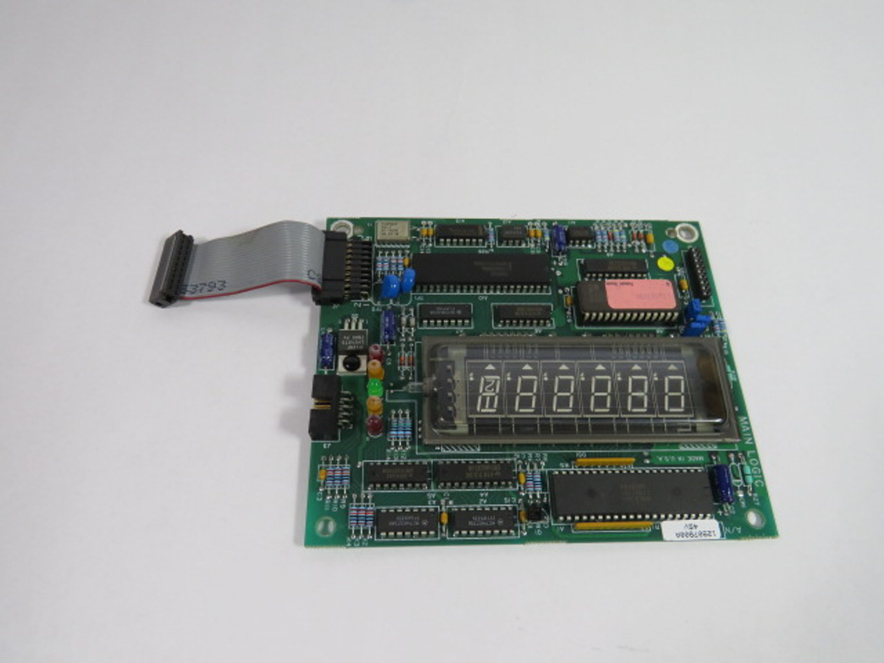 Mettler Toledo A12907800A 6 Digit Display Module PC Board USED