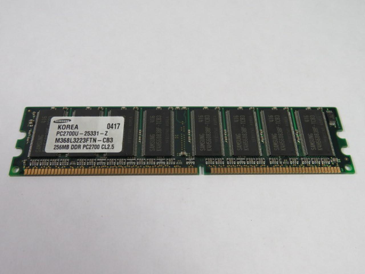 Samsung M368L3223FTN-CB3 Ram 256MB USED