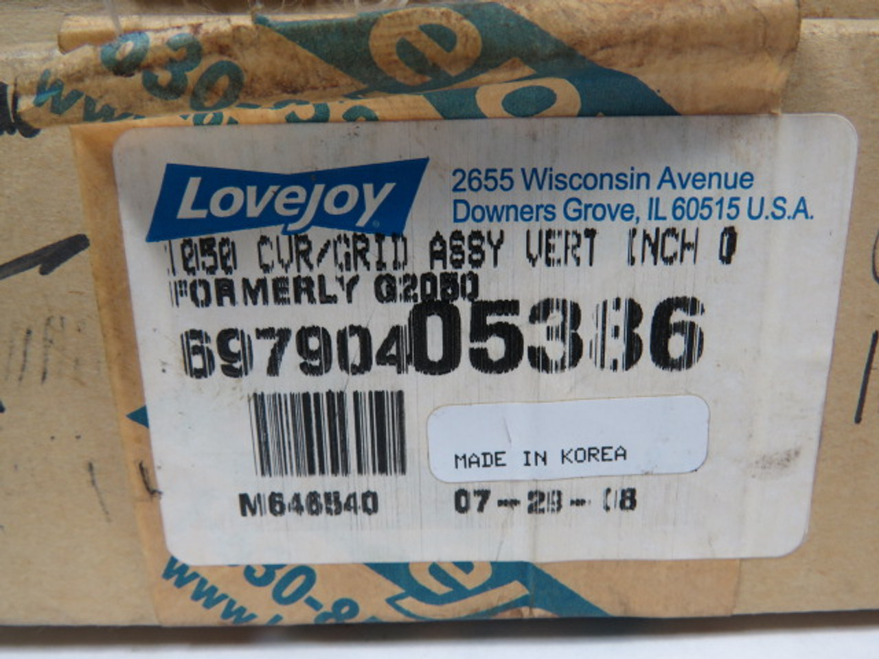 Lovejoy 697904-05336 Grid Coupling 1100 ! NEW !