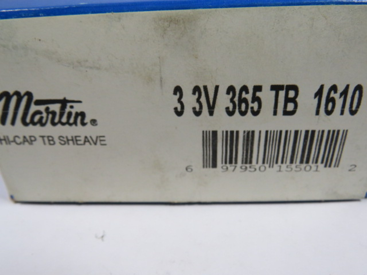 Martin 3-3V-365TB-1610 Hi-Cap Taper Bushing Sheave ! NEW !