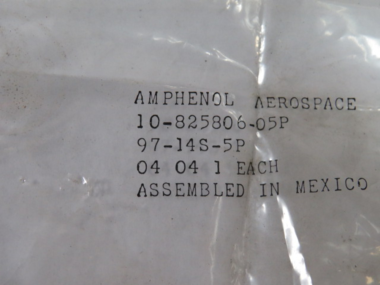Amphenol-Aerospace 97-14S-5P Circular Insert Pin 5 Way ! NEW !