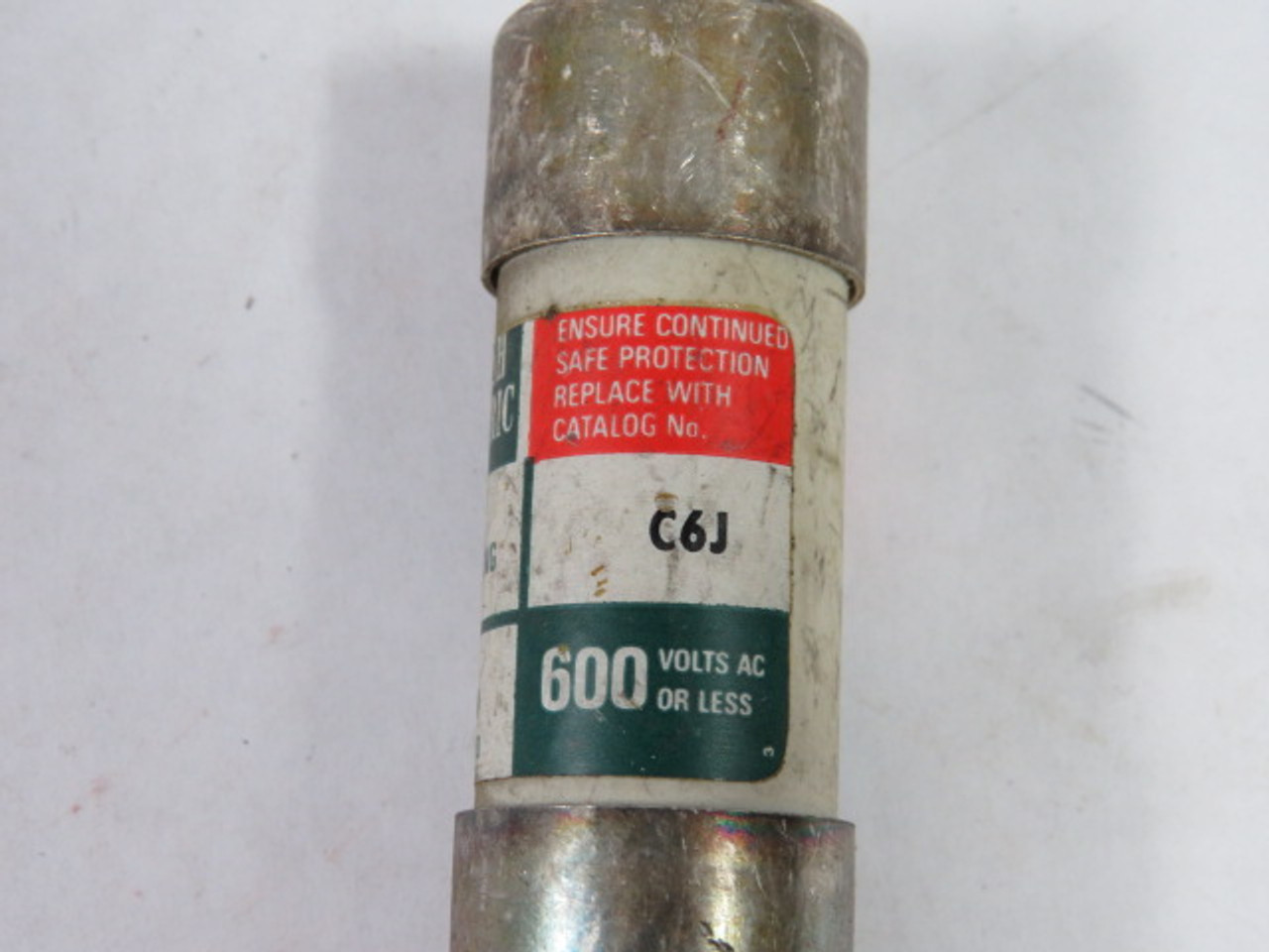 English Electric C6J Current Limiting Fuse 6A 600V USED