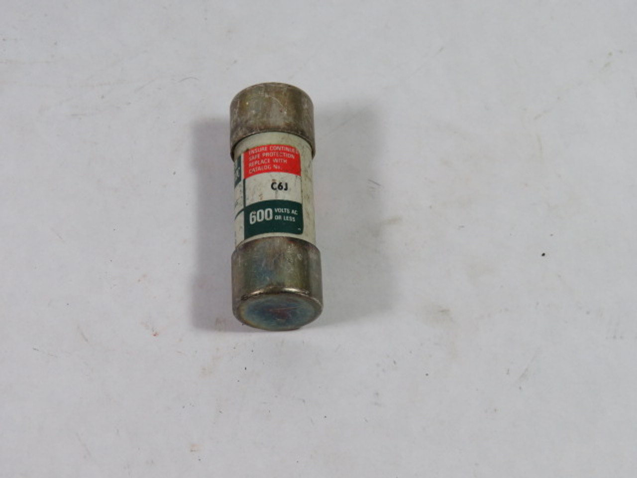 English Electric C6J Current Limiting Fuse 6A 600V USED