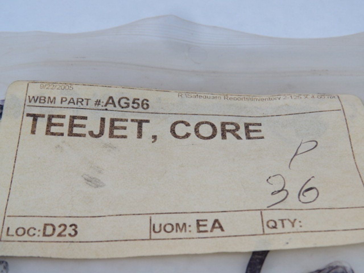 Teejet AG56 Core #56 ! NEW !