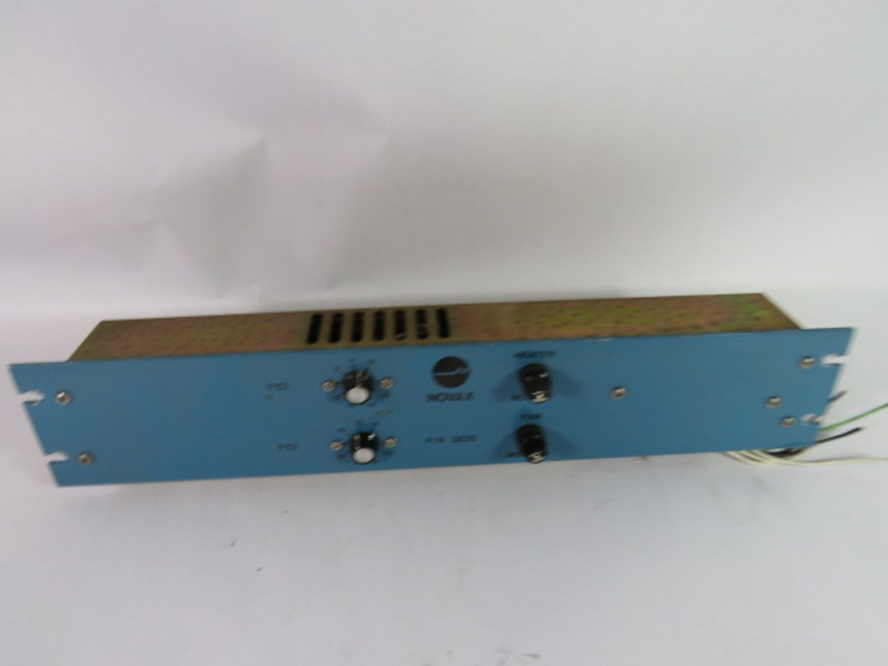 Novax 3835 Control Panel for Industrial Heater and Fan USED