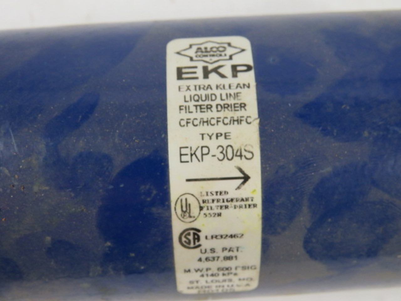 Alco Controls EKP-304S Liquid Line Filter USED