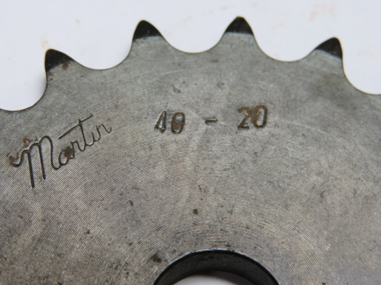 Martin 40-20 Sprocket 5/8" Bore 40 Chain 20 Teeth 1/2" Pitch USED