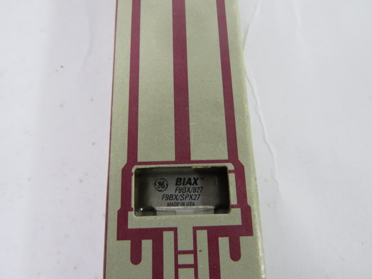 General Electric F9BX/SPX27/827 Biax Fluorescent Lamp 9W ! NEW !