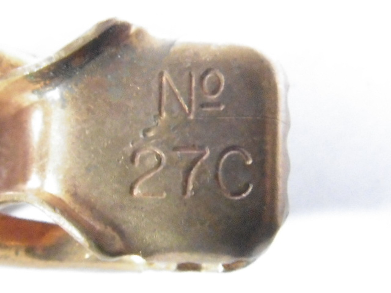 Mueller 27C Copper Test Clip Connector 40A USED
