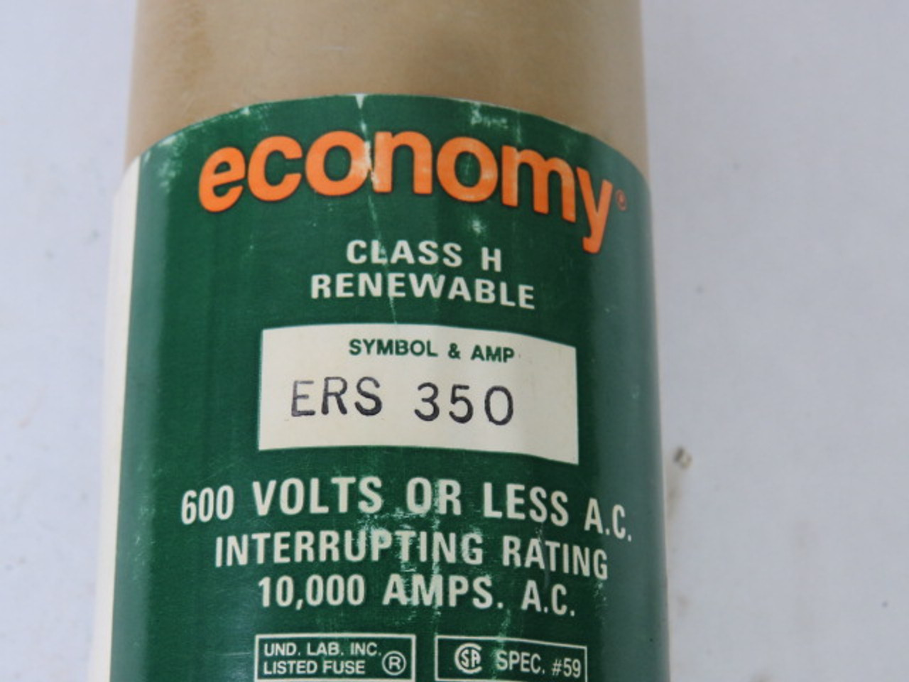 Economy ERS-350 Renewable Fuse 350A 600V USED