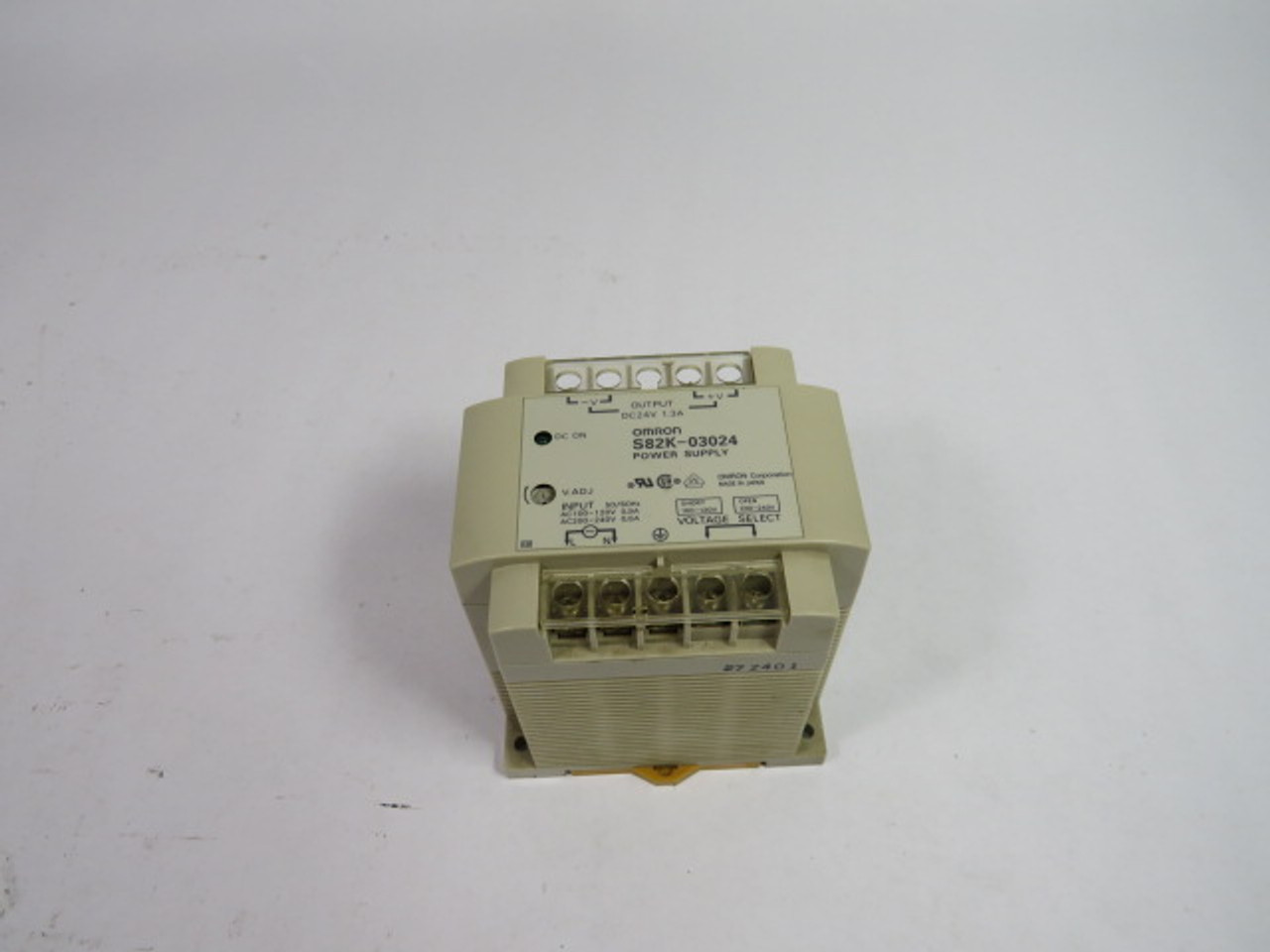 Omron S82K-03024 Switch Mode Power Supply 24VDC 1.3A USED