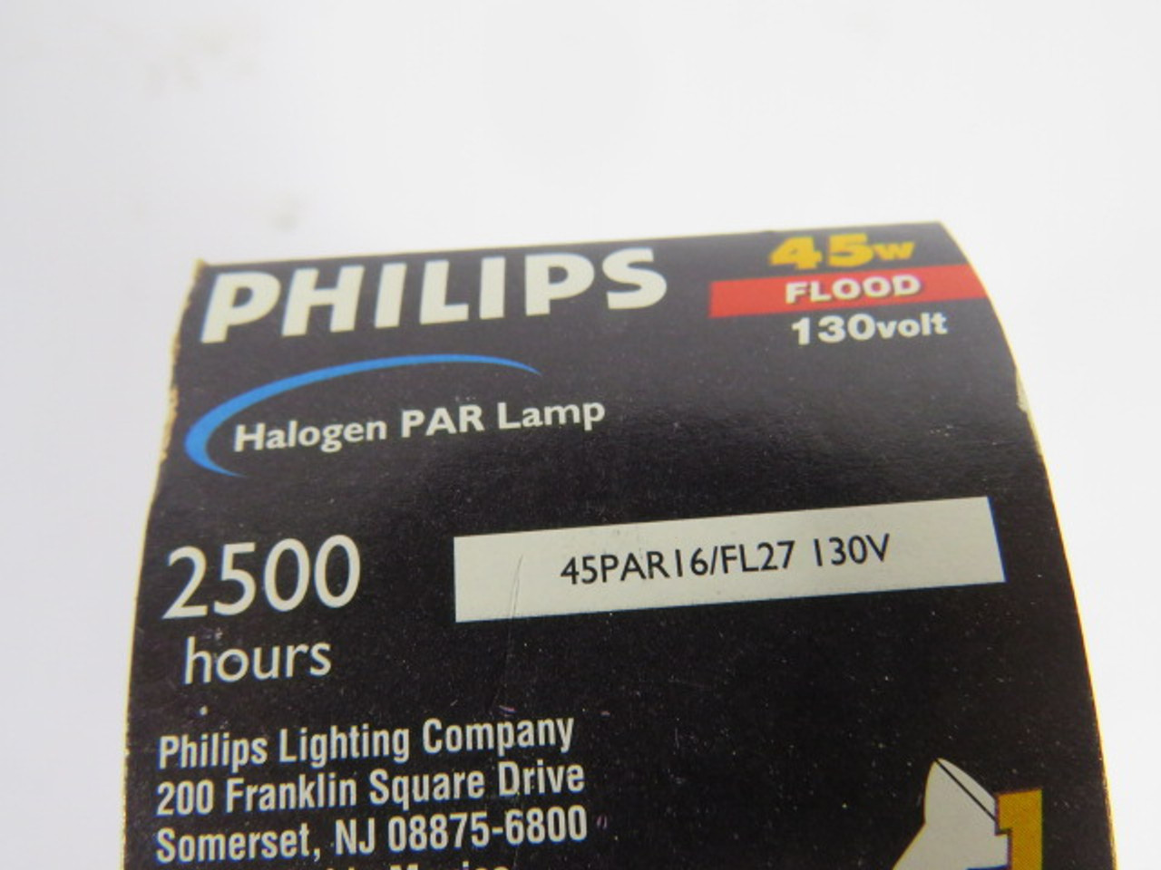 Philips 45PAR16/FL27-130V Lamp 45W 130V 450L 2500Hrs. ! NEW !