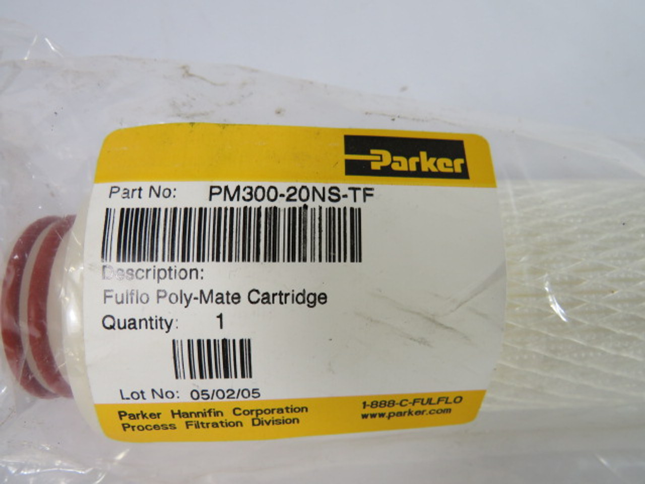 Parker PM300-20NS-TF Fulflo Poly-Mate Filter Cartridge ! NWB !