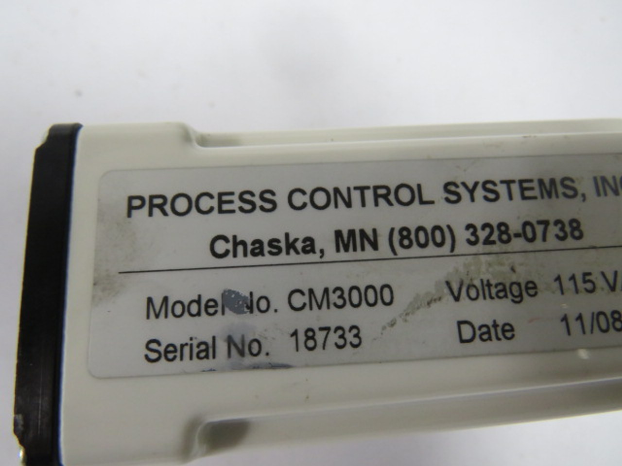 Process Control CM3000 Maxigard Signal Transmitter for Sensor 115VAC USED