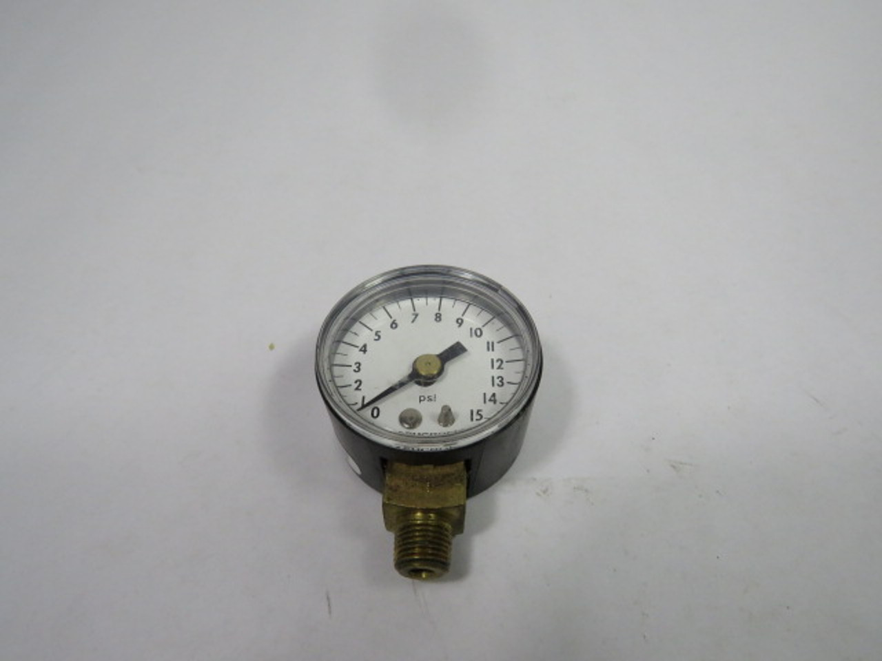 Ashcroft 15W1005PH-01L-15# Pressure Gauge 0-15PSI USED