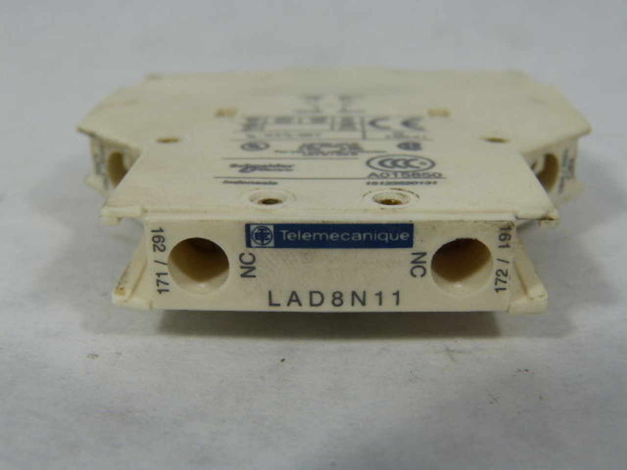 Telemecanique LAD8N11 Auxiliary Contact Block  USED