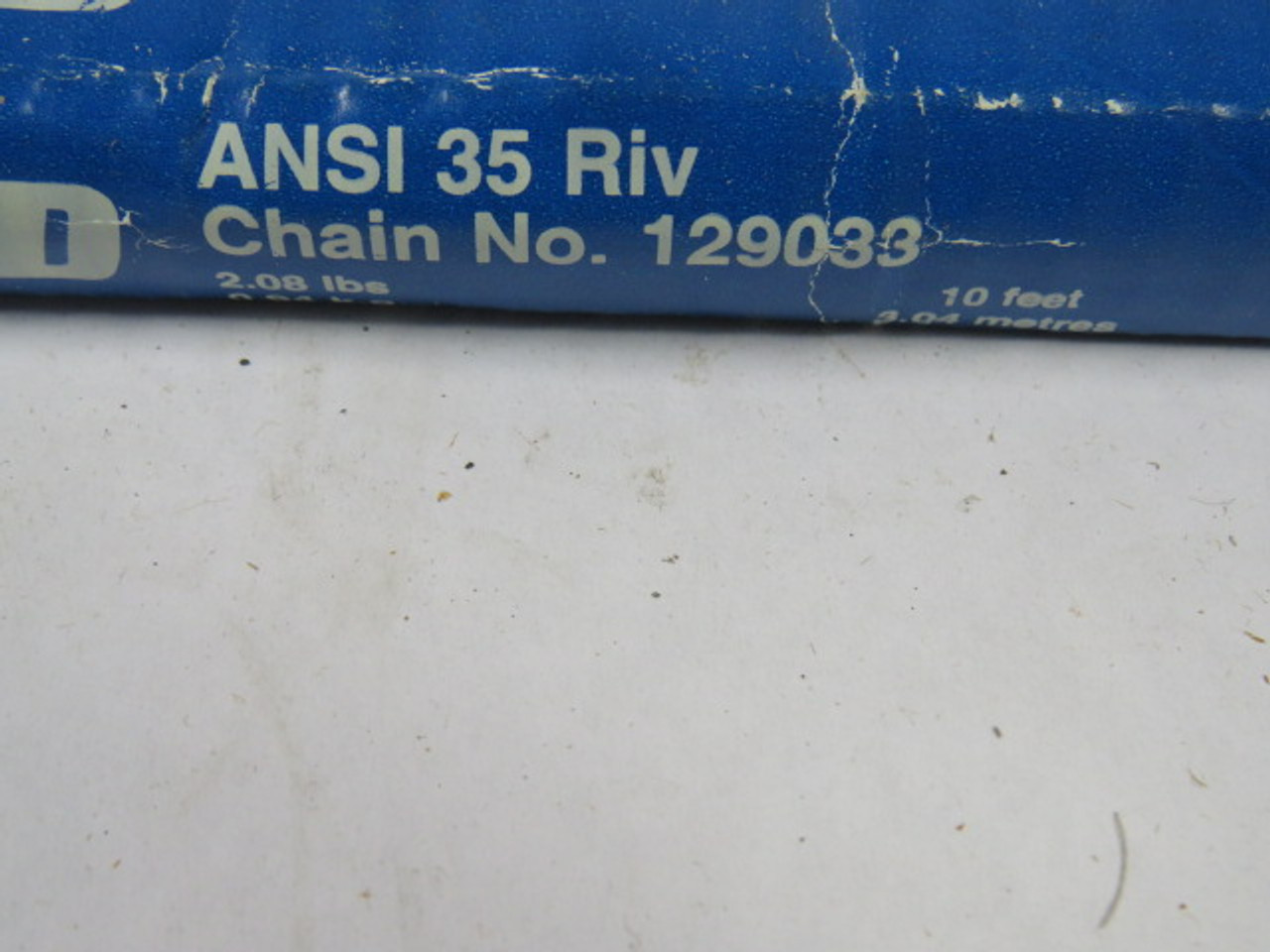 Renold 129033 35RIV 1/4in Pitch 10FT Roller Chain ! NEW !