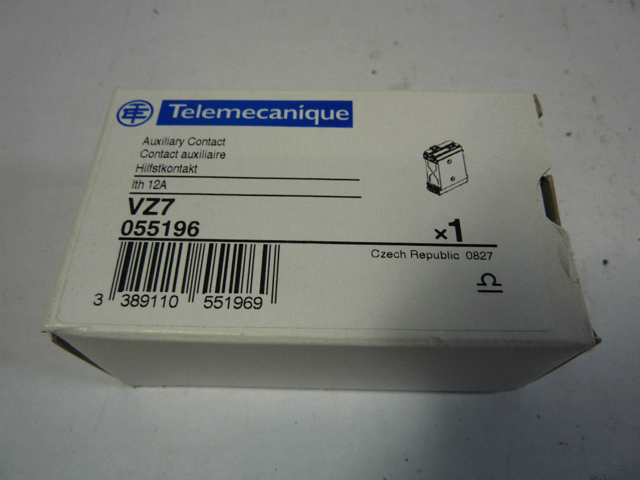 Telemecanique VZ7 Auxiliary Contact 12 Amp ! NEW !