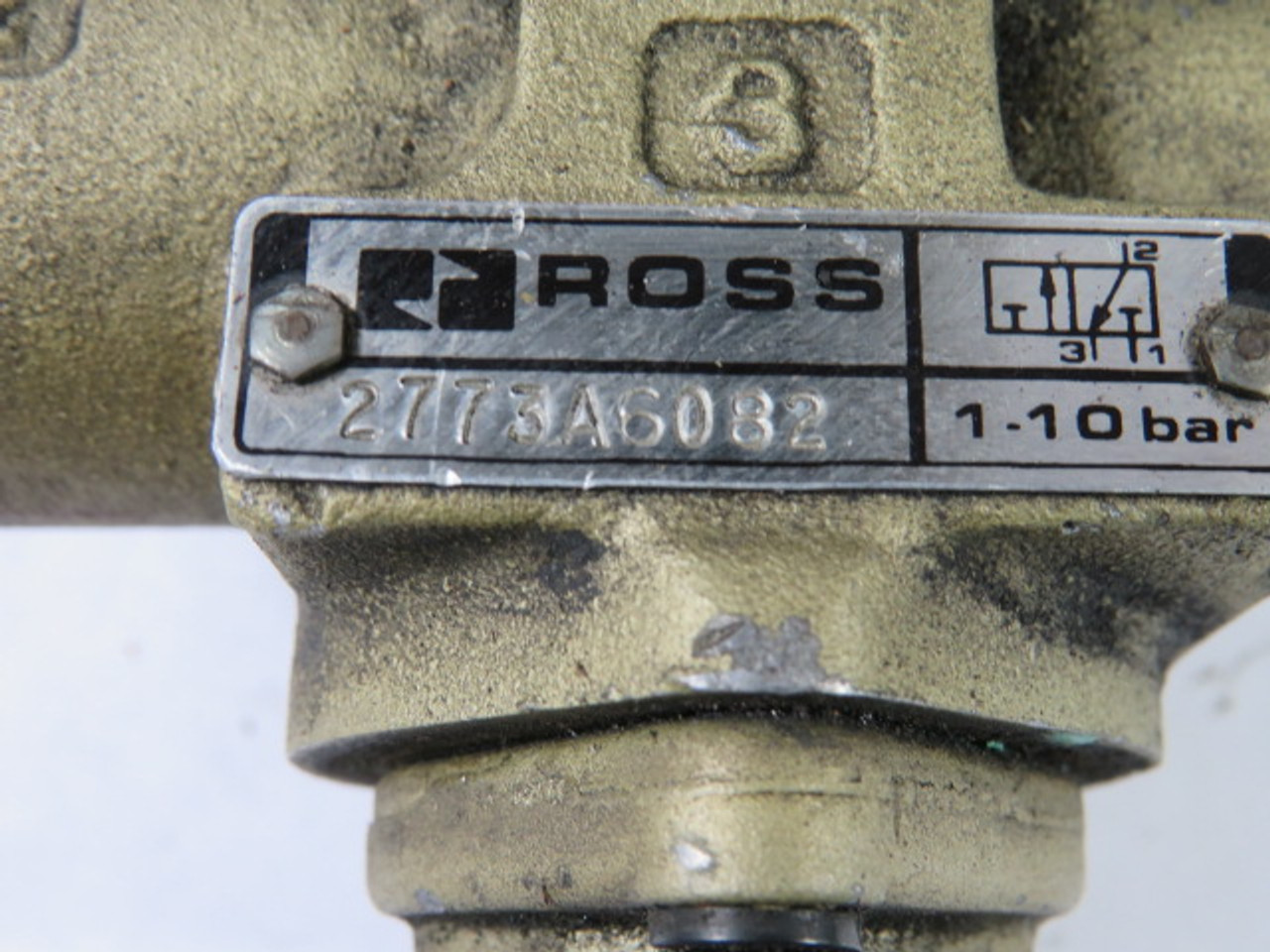 Ross 2773A6082 Lock Out And Exhaust Valve 110/120V 50/60Hz 1-10Bar ! AS IS !