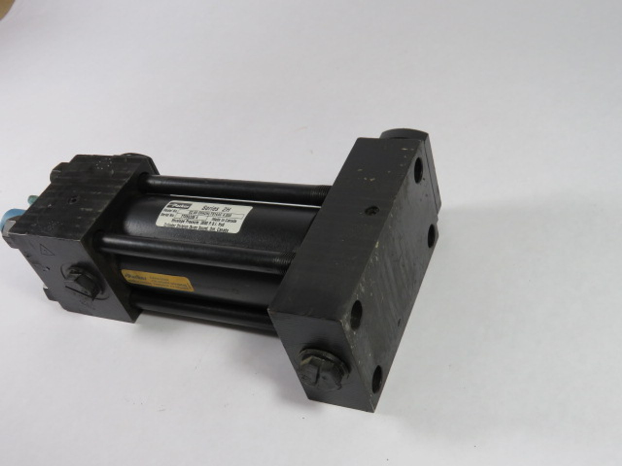 Parker 02.00-CHH2HLTS14AC-4.000 Pneumatic Cylinder 2" Bore 4" Stroke USED