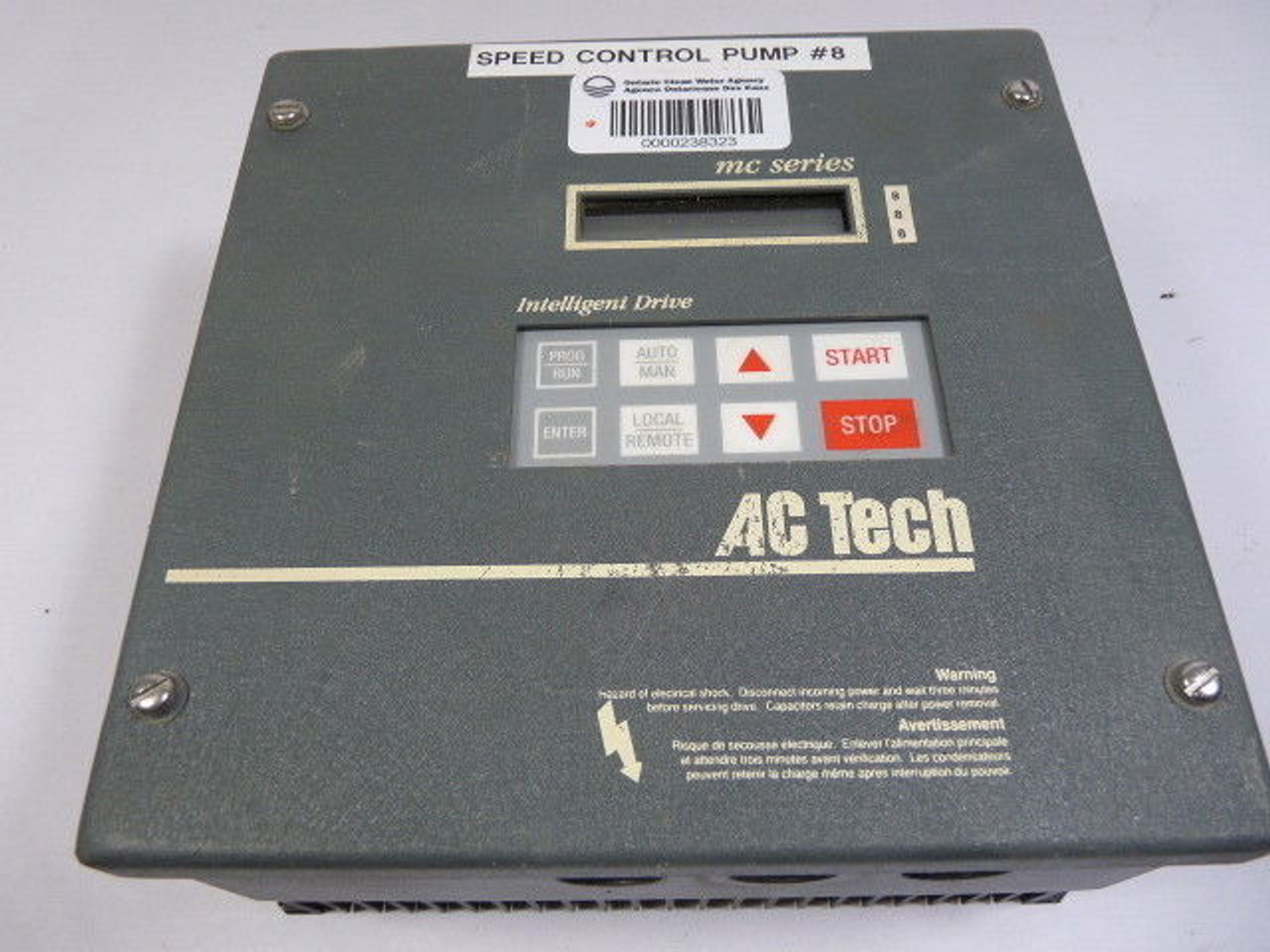 AC Tech M3220SC AC Drive 2HP 240VAC USED