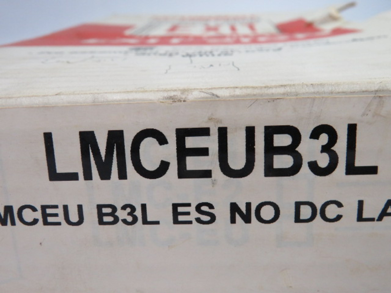 Lumacell LMCEUB3L White Metal Exit Sign 2x15W 120Vac 60Hz SHELF WEAR NEW