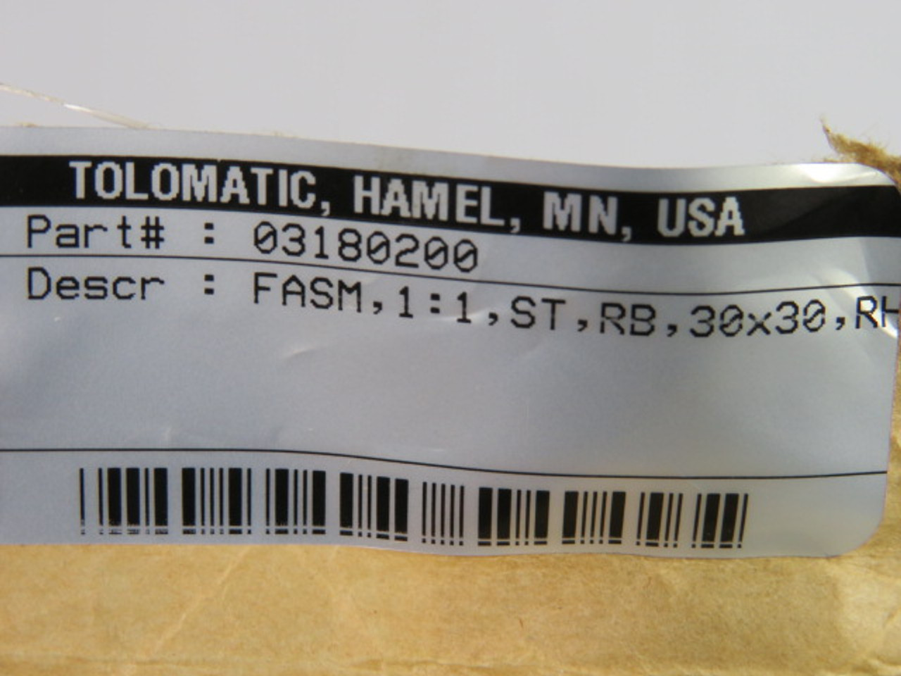 Tolomatic 03180200 Float-A-Shaft 1:1 Ratio 30X30MM ! NEW !