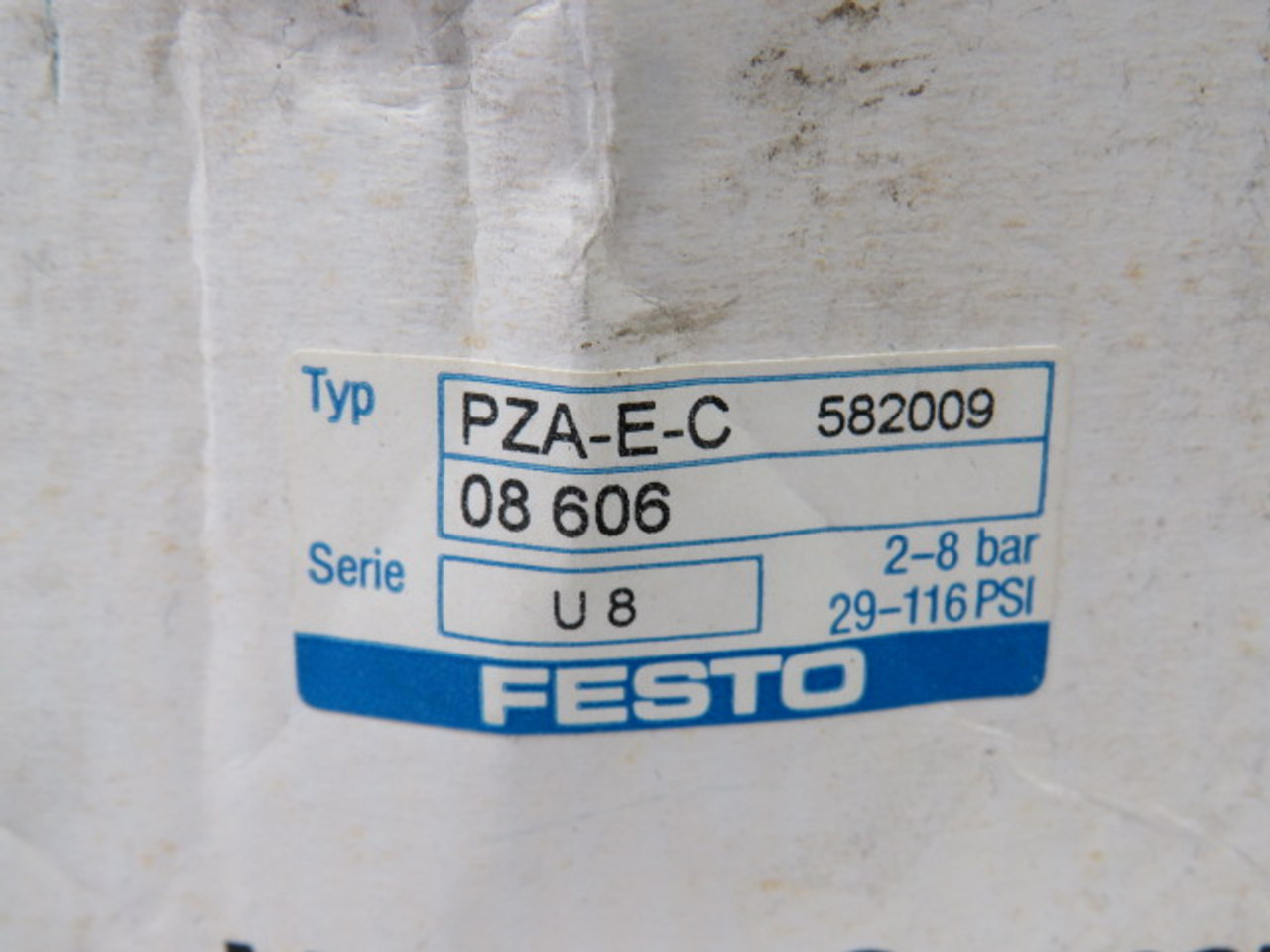 Festo PZA-E-C Pneumatic Counter ! NEW !