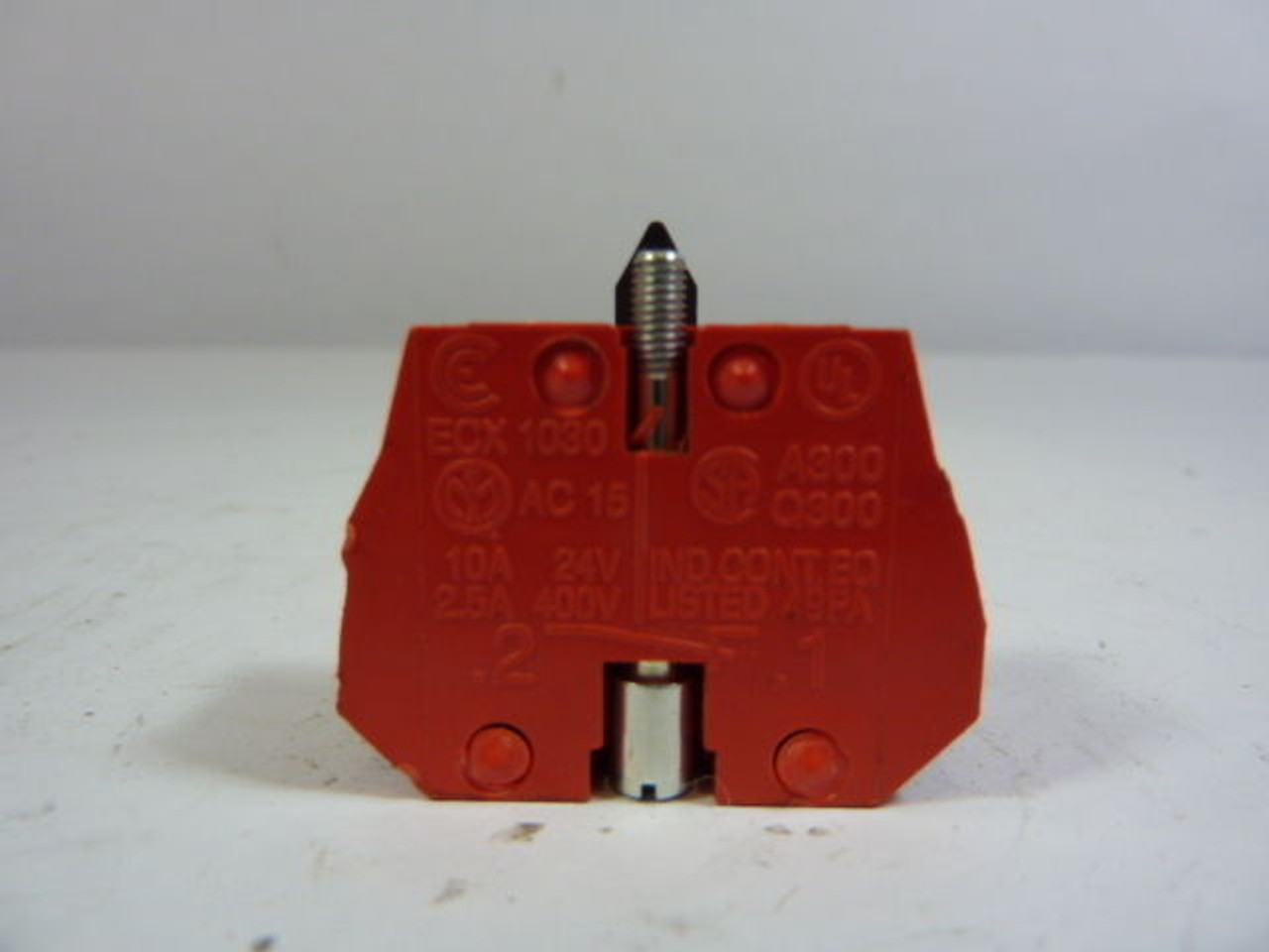 Automation Direct ECX-1030 Contact Block for 22mm Metal Pushbutton USED