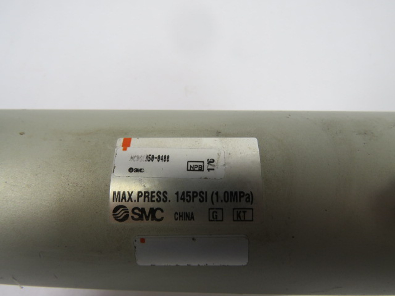 SMC NCDGCN50-0400 Air Cylinder 50mm Bore 4in Stroke USED