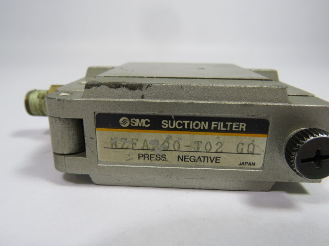 SMC NZFA200-T02 Air Suction Filter 1/4" NPT USED