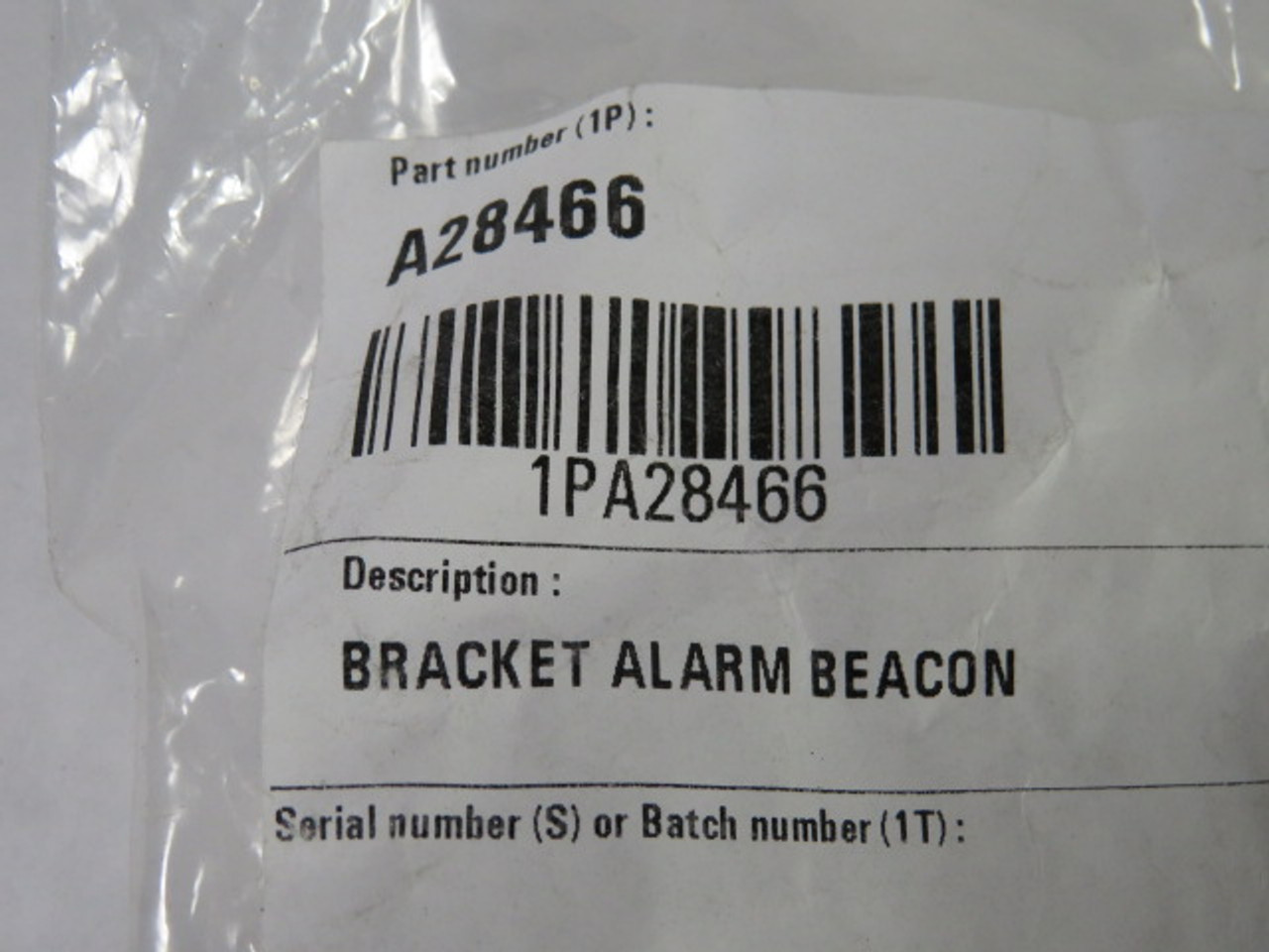 Markem-Imaje A28466 Alarm Beacon Bracket ! NWB !