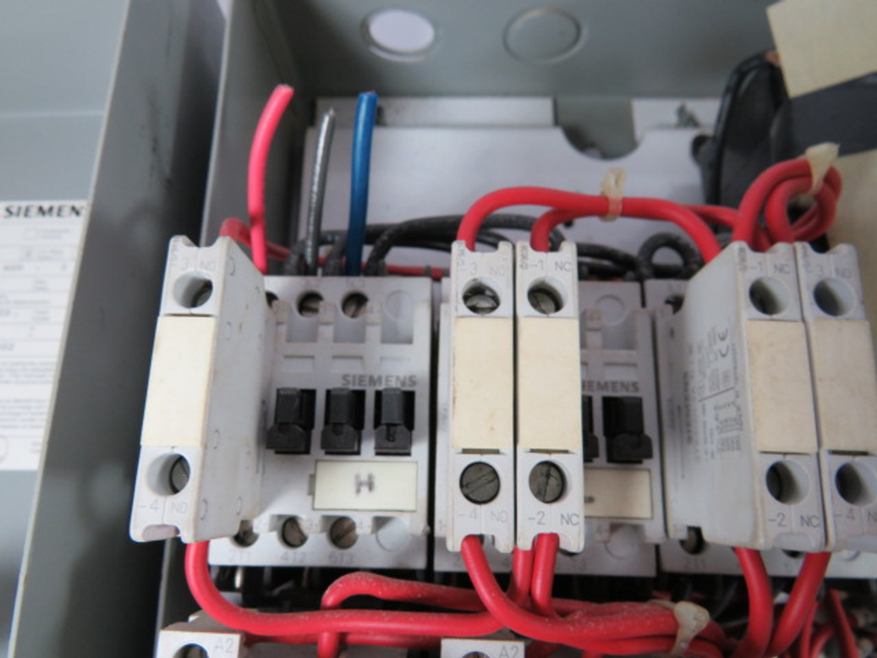 Siemens 2S1W Series 2 Combination Motor Controller 600V 3Ph 60Hz USED