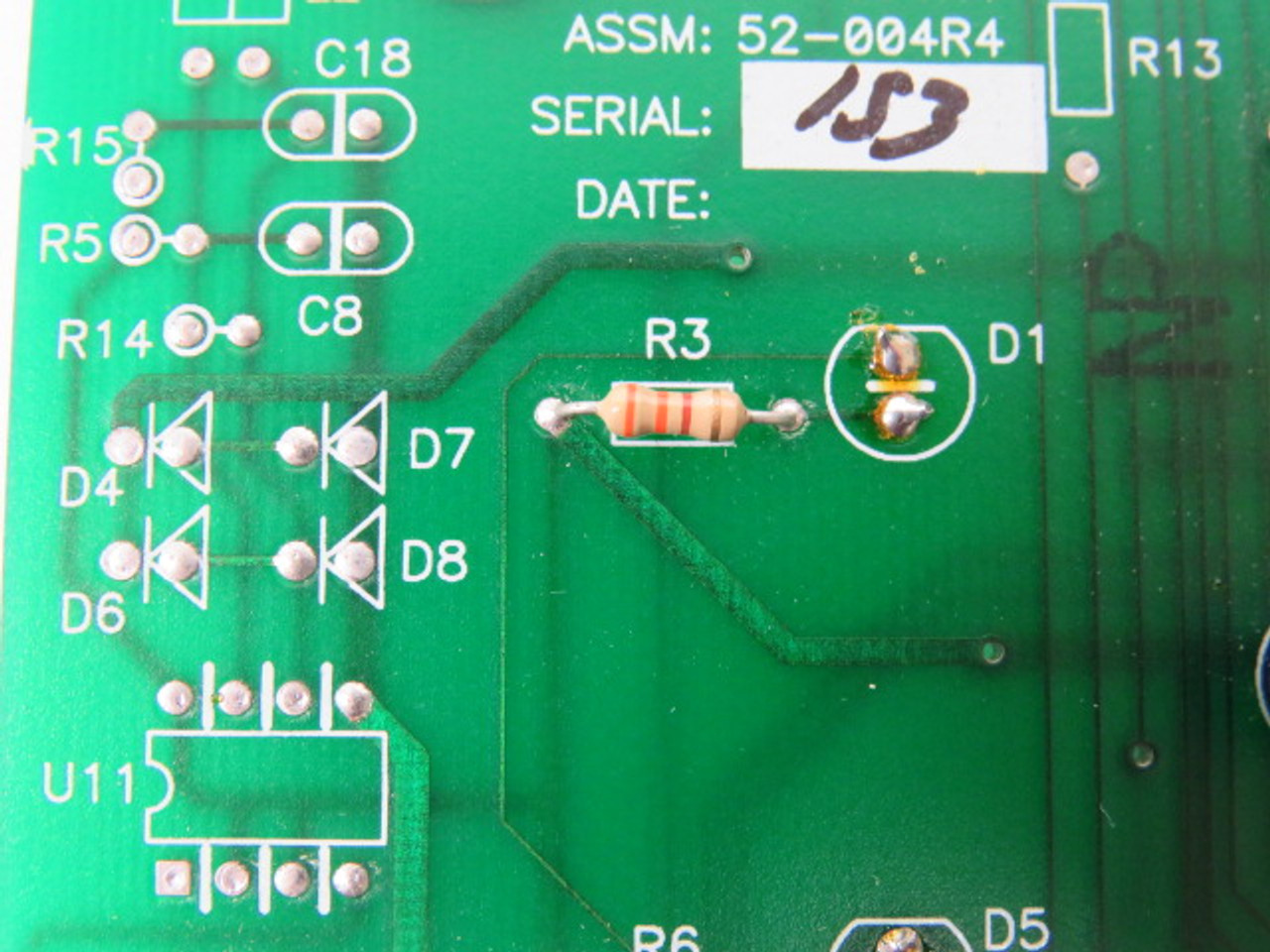 Pinnacle 52-004R4 Control Display Board USED