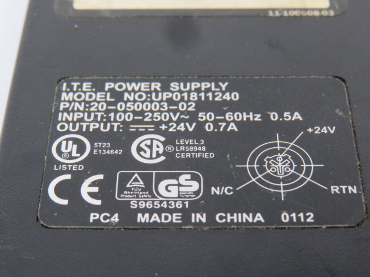 ITE 20-050003-02 Power Supply 120 Vac USED