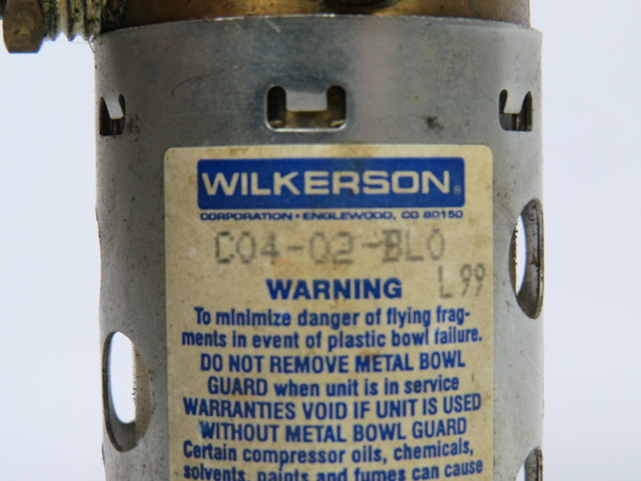 Wilkerson C04-02-BL0 Filter Regulator USED