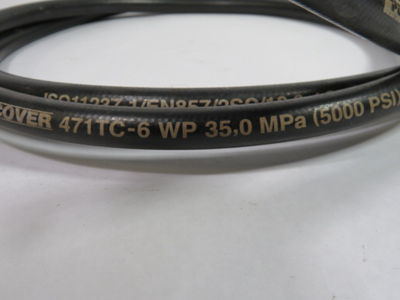 Parker 471TC-6 Hydraulic Hose 3/8" ID 35.0MPa 5000PSI 7 Ft USED