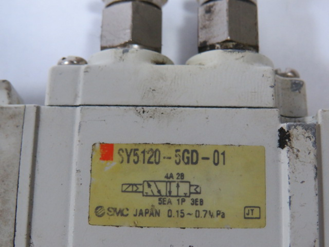 SMC SY5120-5GD-01 Solenoid Valve 0.15-0.7MPa USED