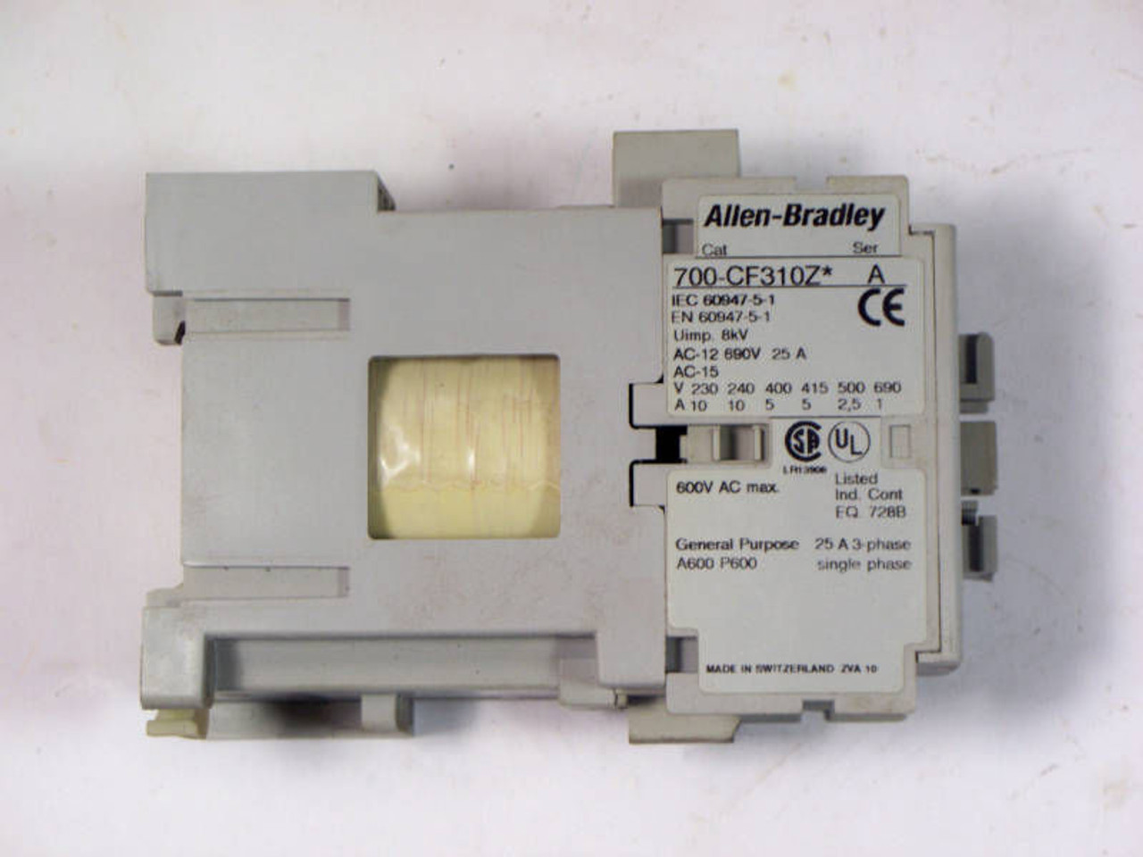 Allen-Bradley 700-CF310Z24 24VDC Contactor USED