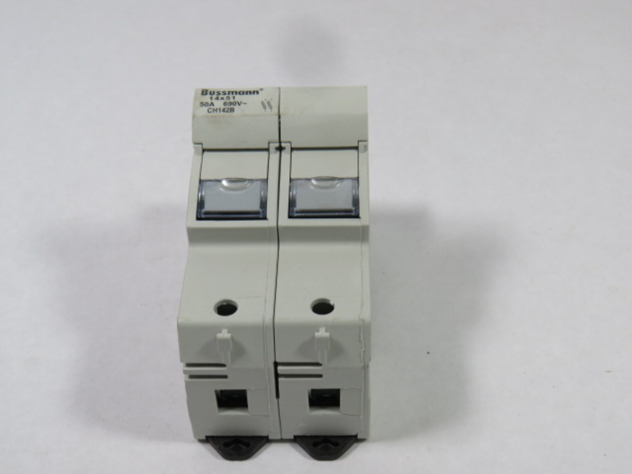 Bussmann CH142B Fuse Holder Series CH14 50A 690V 2P USED