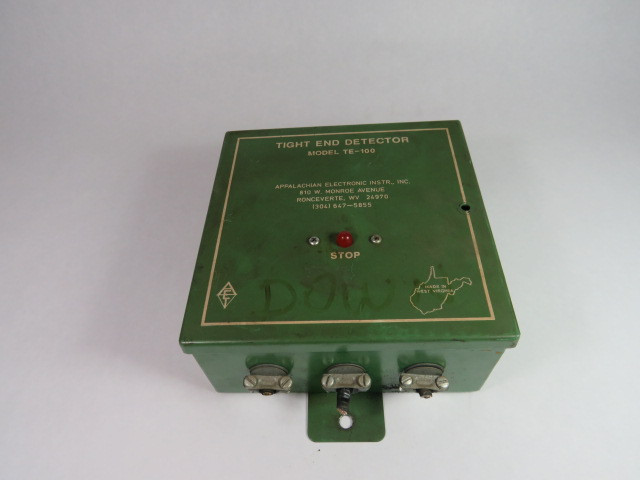 Appalachian Electronic 8856 Model TE-100 Tight End Detector USED