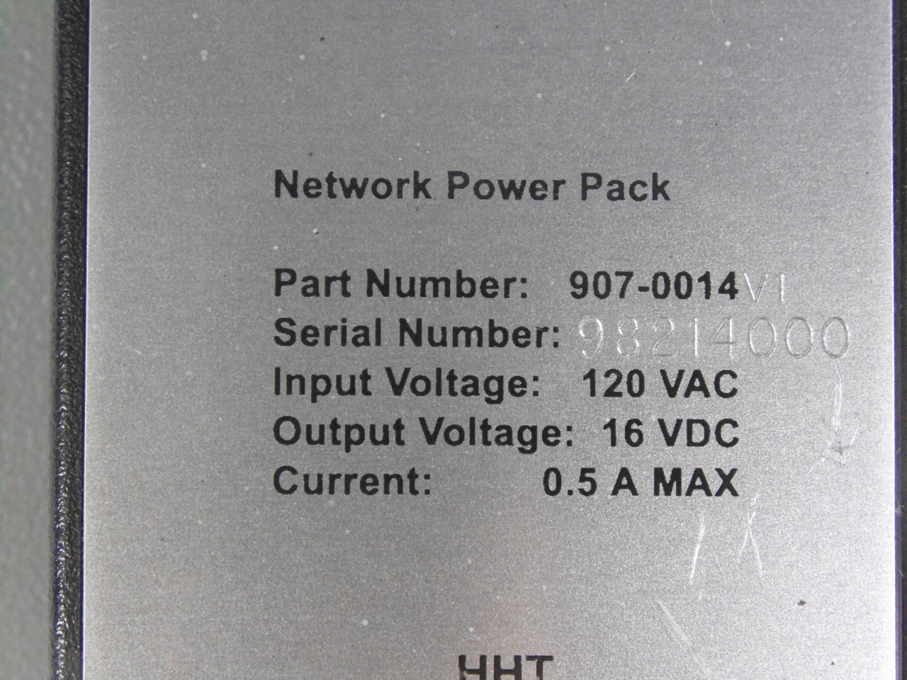 Medar 907-0014 Network Power Pack 120 VAC USED