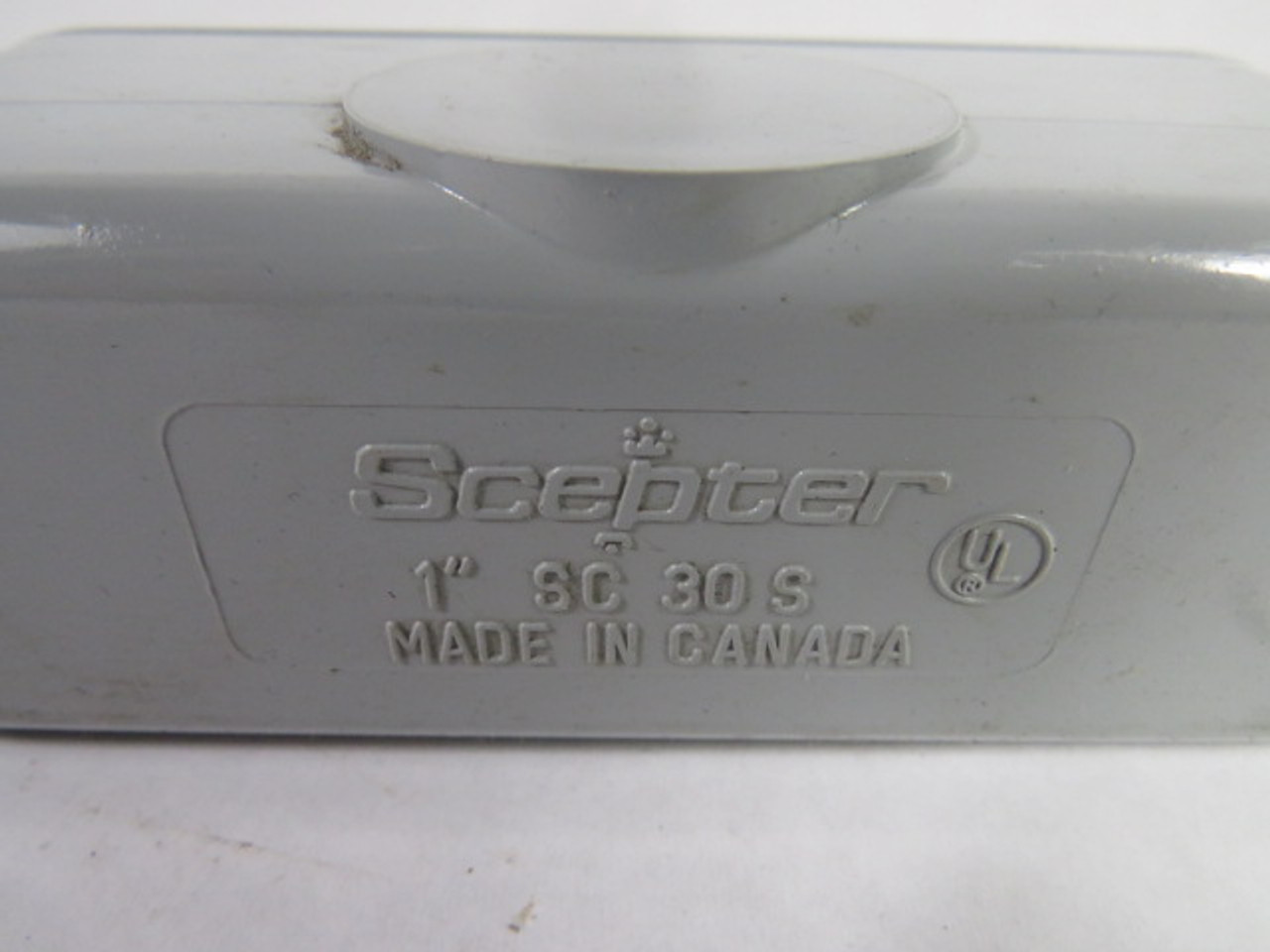 Scepter SC-30S 1" Conduit Body w/ Cover USED