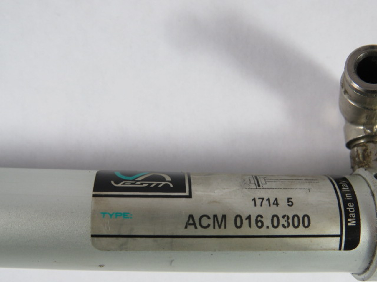 Vesta Automation ACM-016.0300 Pneumatic Cylinder 16MM Bore 300MM Stroke USED