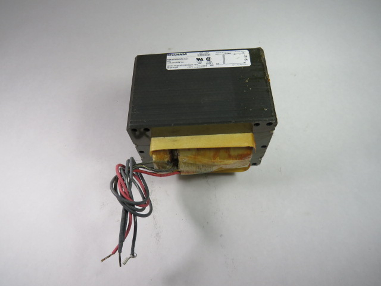 Sylvania 78-18-1382 Ballast Transformer 600V 1.5A 60Hz. USED