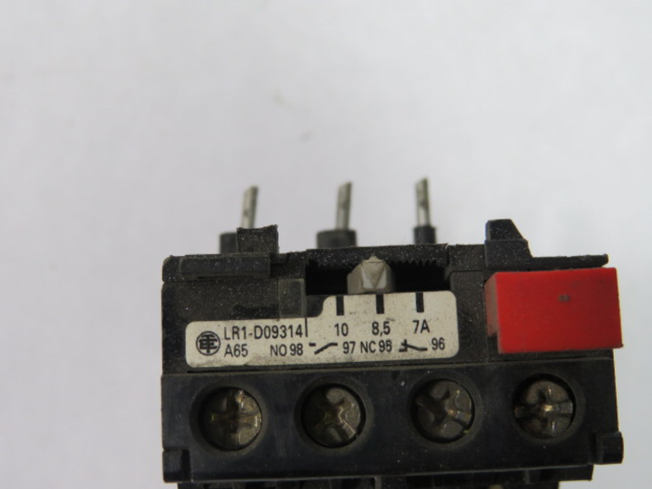 Telemecanique LR1-D09314 Overload Relay 7-10A 3-Pole USED